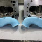 Cylinder head development - port molds