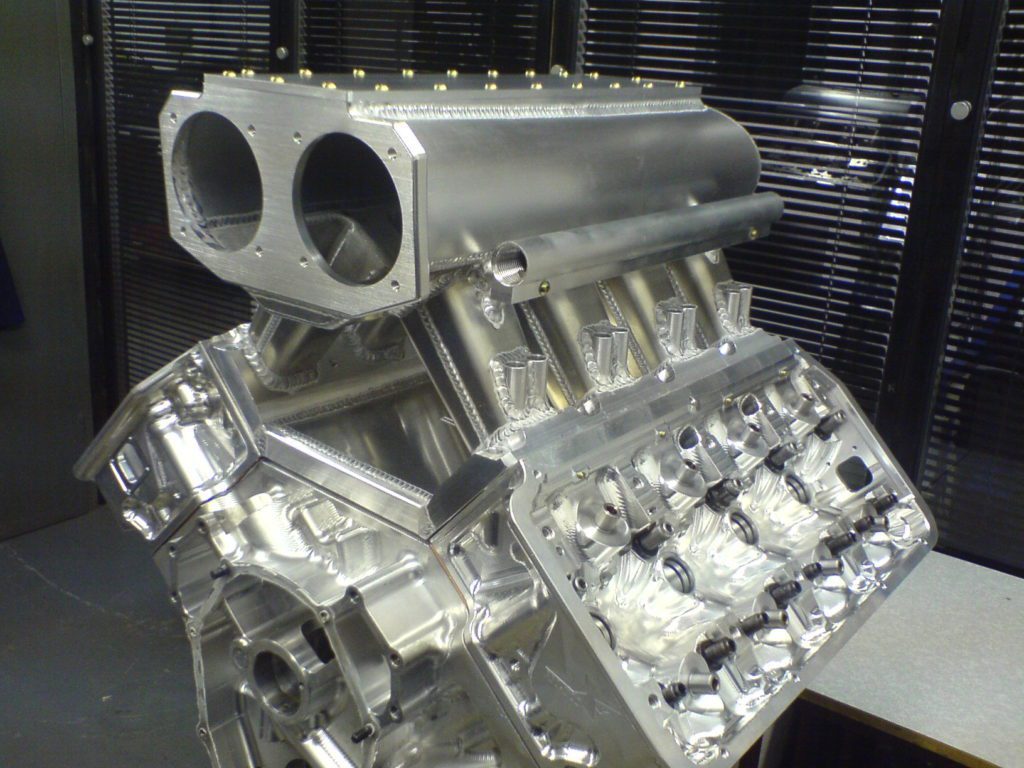 I.C.E.-built 500ci Twin turbo pro mod hemi